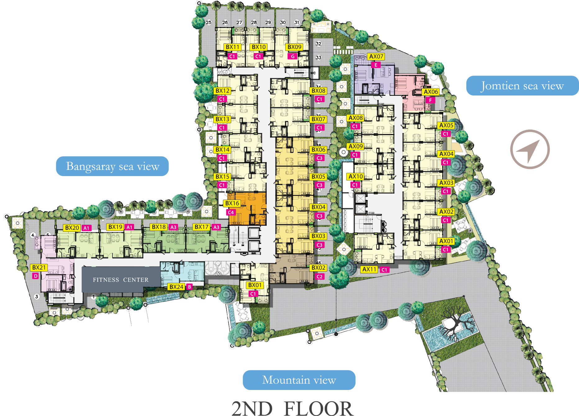 Wyndham Garden Irin Bangsaray Pattaya, Pattaya 41 condos for sale and rent KaiBaanThai