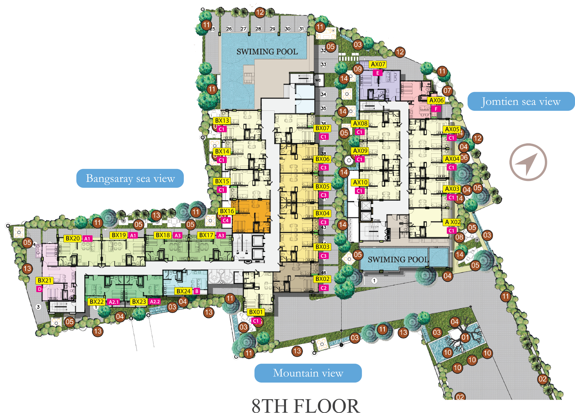 Wyndham Garden Irin Bangsaray Pattaya Condo in Pattaya FazWaz